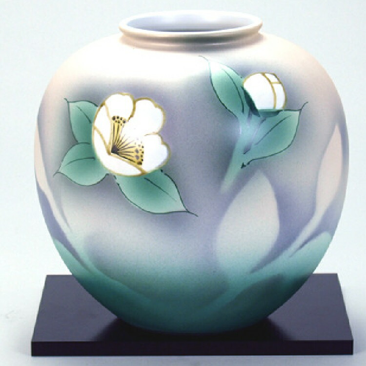 楽天市場】三ツ井為吉 九谷焼花瓶 山水 [花器] : 九谷陶芸 北山堂 楽天