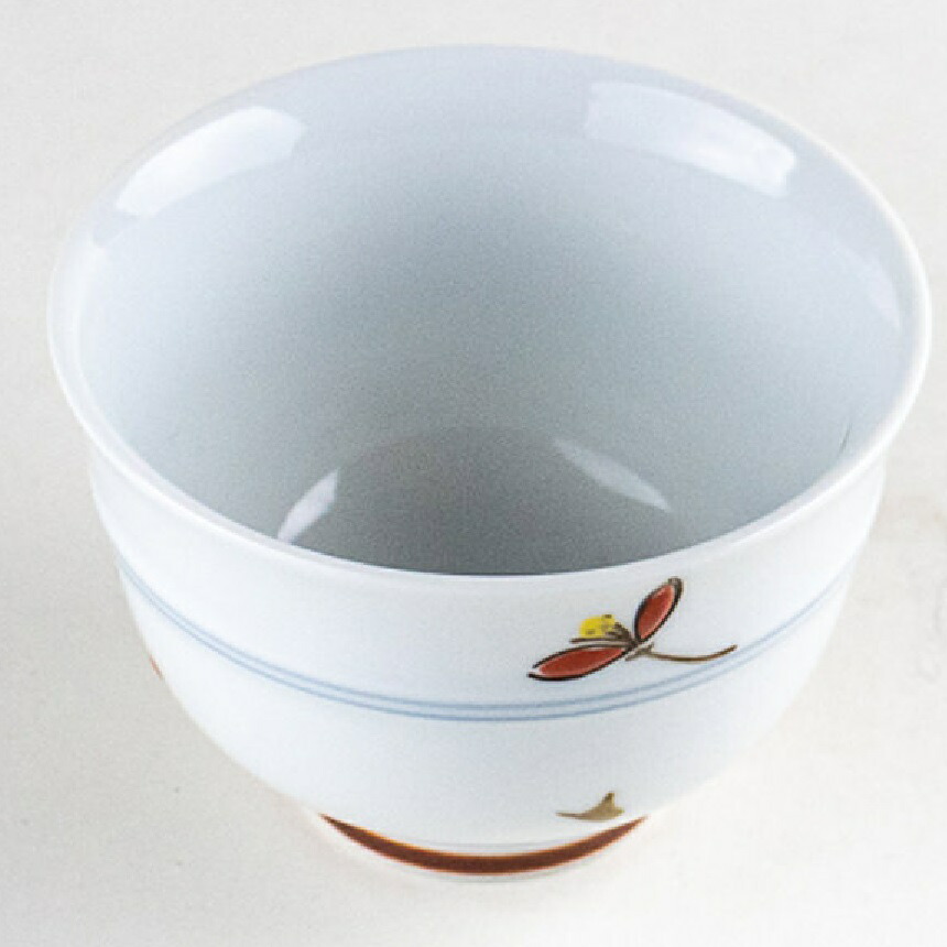 有田・波佐見焼 あかね草 小煎茶（5客組）
