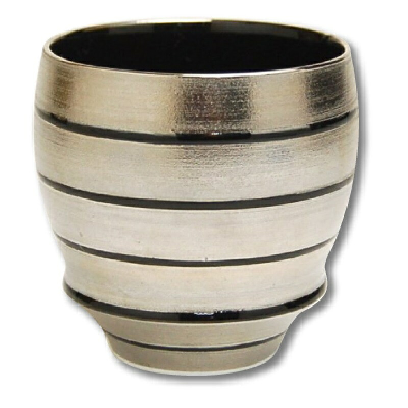 有田焼 銀独楽（丸型）日本酒グラス SAKE GLASS｜七to八-Seven to eight- 10,800円