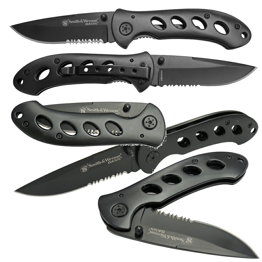 スミス&ウェッソン S&W SW423BS オアシス423BK 半波 ブラック｜七to八-Seven to eight-