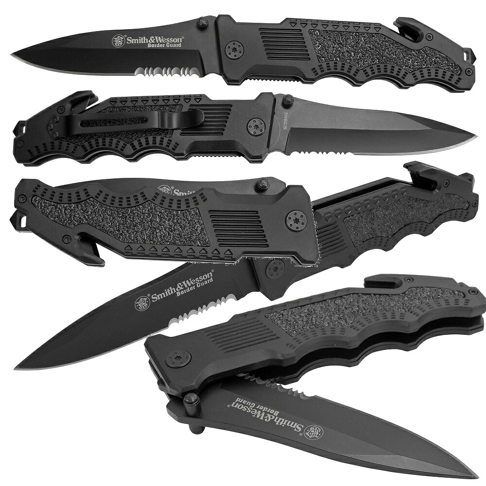 スミス&ウェッソン S&W SWBG1S 5.5"ボーダーガード1 半波 ブラック｜七to八-Seven to eight-