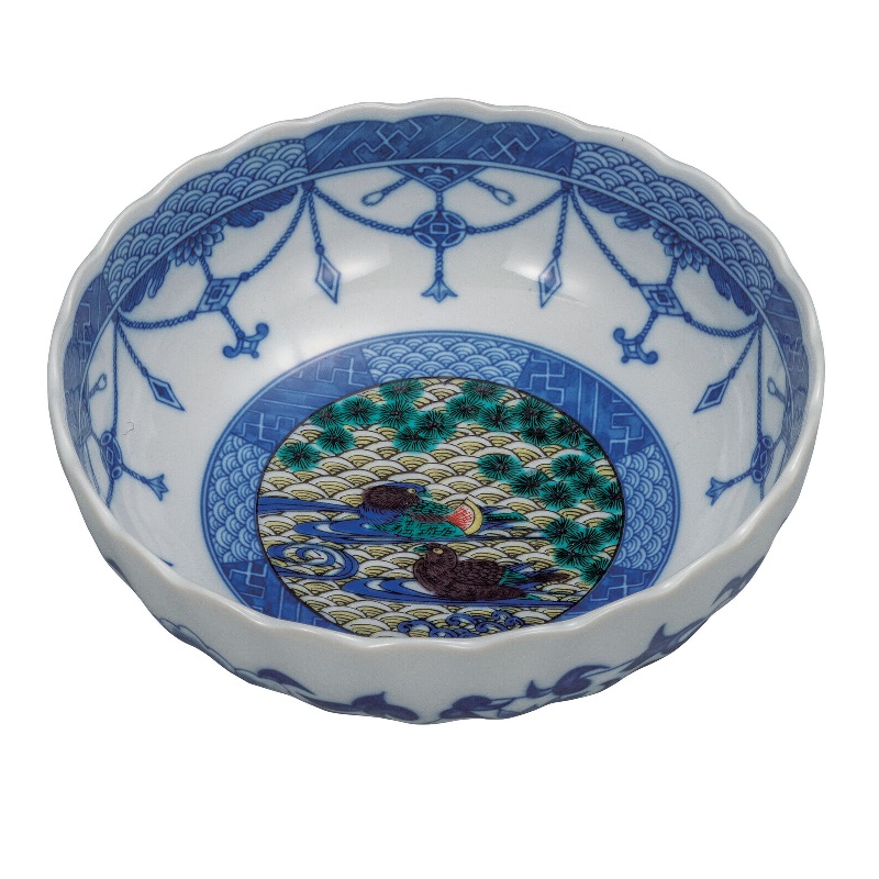 楽天市場】苧野憲夫 九谷焼6号鉢 小鳥 : 九谷陶芸 北山堂 楽天市場店