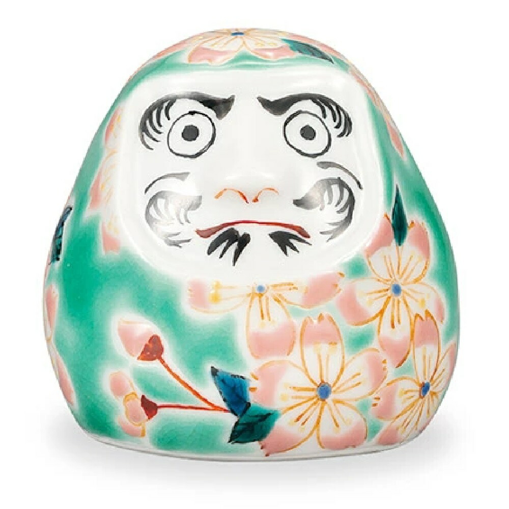 楽天市場】九谷焼 福姫だるま 青粒（大） [達磨 ダルマ] : 九谷陶芸