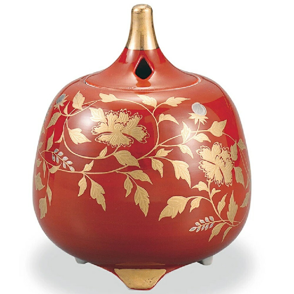 楽天市場】九谷焼 香炉 赤絵細描宝尽くし文 福島礼子 : 九谷焼 ほんだ