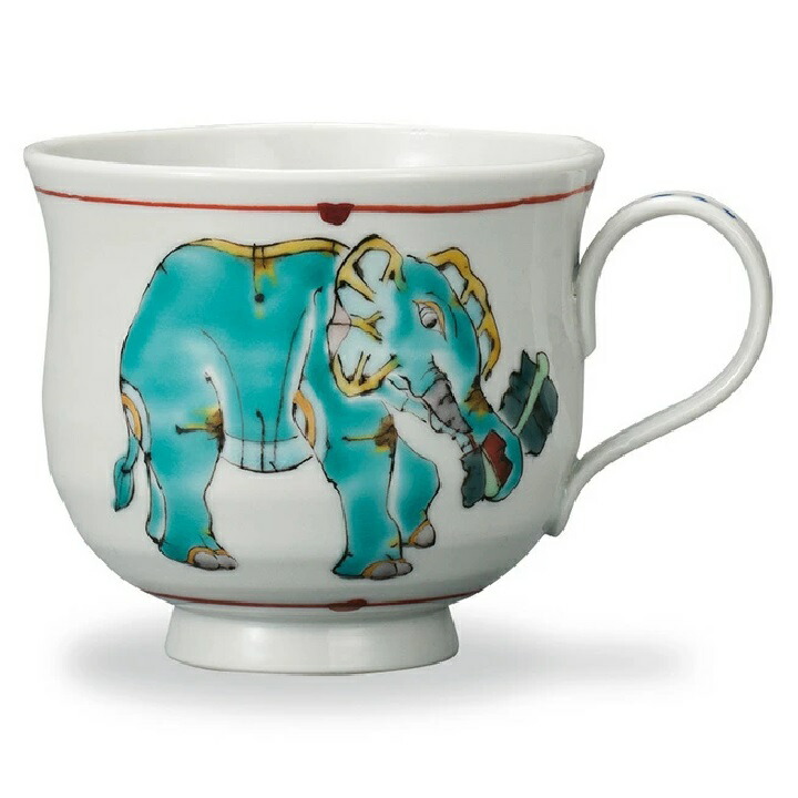 楽天市場】山近泰 九谷焼ぐい呑み 象 : 九谷陶芸 北山堂 楽天市場店