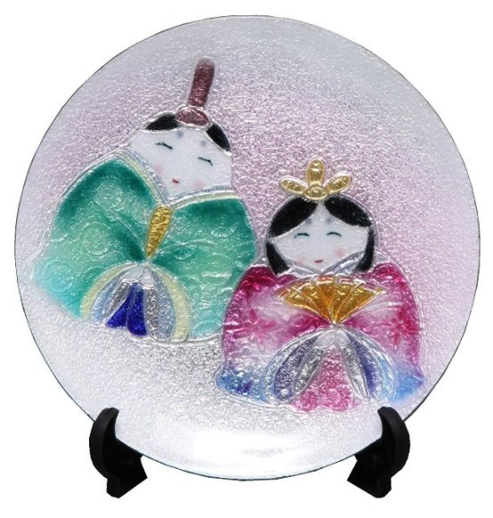 送料無料 大倉陶園 ひなまつり 飾り皿 桃の節句 大倉陶園飾り皿「雛祭