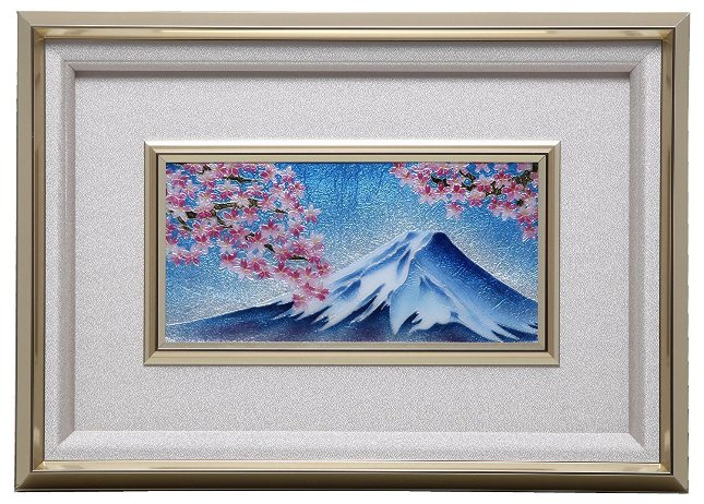 楽天市場】伝統工芸 七宝焼 額 Picture 冨士桜 113-09 : 七to八-Seven