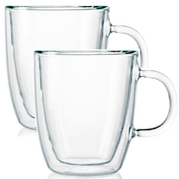 【2客組】bodum（ボダム）タンプラー ダブルウォールグラス ビストロマグ 300 300ml