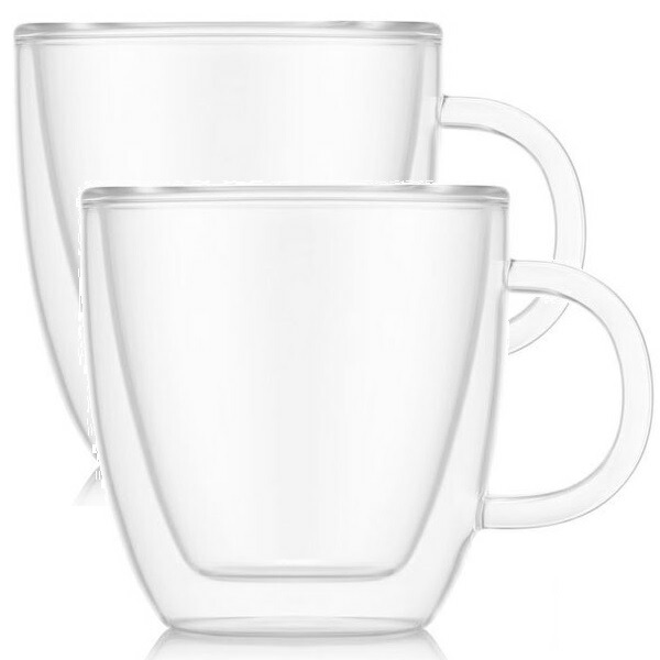 【2客組】bodum（ボダム）タンブラー タンブラー ダブルウォールグラス ビストロマグ 150 150ml