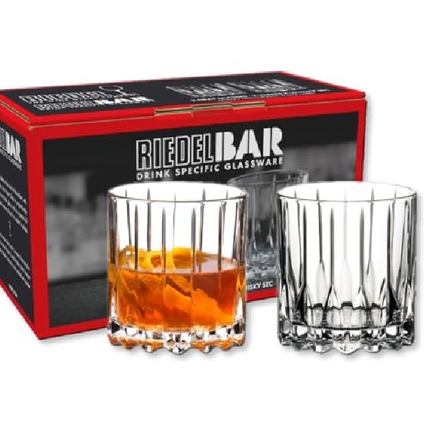 【2客組】RIEDEL（リーデル）オンザロックグラス ドリンクスペシフィック ニート（174cc）