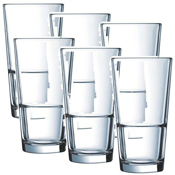【6客組】Arc International（アルクインターナショナル）スタックアップ 470タンブラー（470ml）