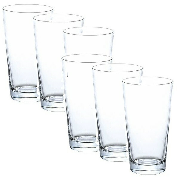 【6客組】アデリア(ADERIA) タンブラー AXタンブラー 490ml 口部強化 日本製
