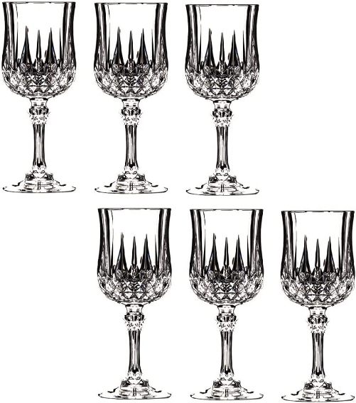 【6客セット】アルク インターナショナル AC2802 ロンシャン ワイングラス175ml