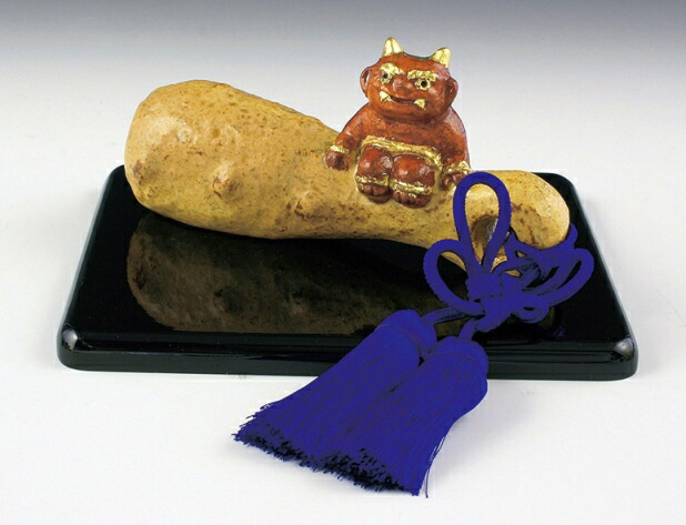 楽天市場】信楽焼 金棒鬼（大）［信楽焼 陶器 置物］ : 笑福工房 万兵