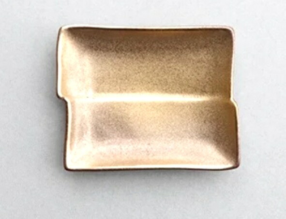 有田焼 金塗/銀塗 変形角型小皿揃（5枚組）9.3&times;7.4&times;H1.8cm｜七to八-Seven to eight-