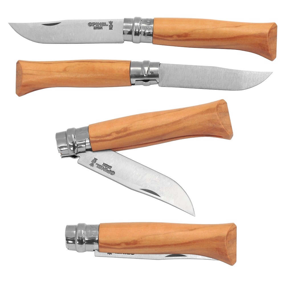 OPINEL (オピネル) 002020 NO.8 ステン オリーブウッド
