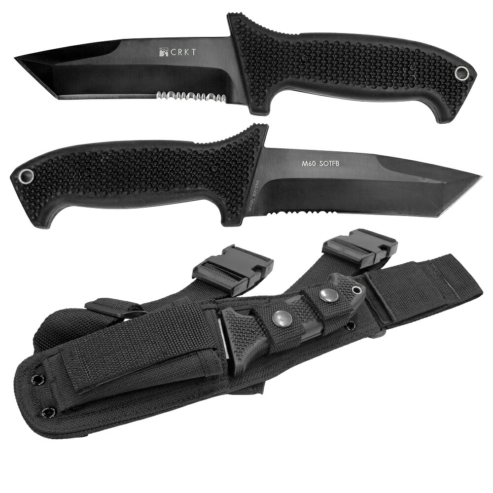 コロンビアリバーナイフ COLUMBIA RIVER M60-14NK M60 SOTFB タントー 半波 ブラック
