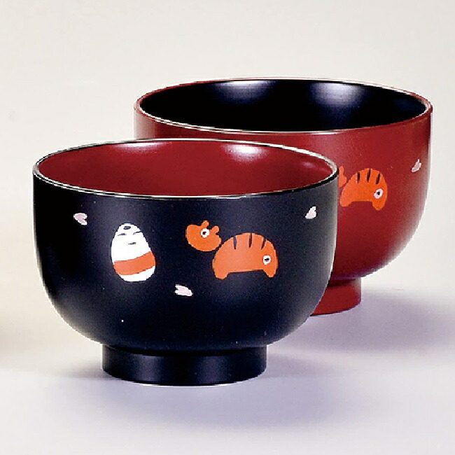 【未使用品】会津塗　朱塗り 汁椀 6口セット 楽天市場】汁椀 会津塗 伝統的工芸品 手塗 夫婦 お椀 日本製 朱