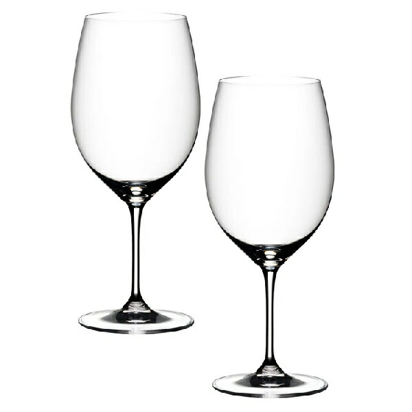 （2客組）RIEDEL（ロバート・エドワード・リーデル）ブドウ酒水呑み Vinum ヴィノム カベルネ・ソーヴィニヨン/メルロ 650ml 6416/0 赤ワイン 食洗機相応う