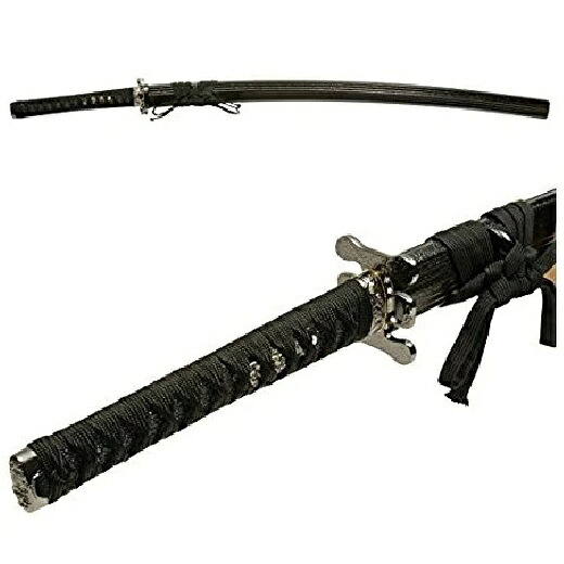 NEU-102-AL 模造刀剣 アルミ刀身タイプ 柳生シリーズ・柳生拵 大刀 【美術刀剣・模擬刀・コスプレ】刃紋、樋なし 美術鑑賞用の装飾刀(模造刀・居合刀)で真剣ではありません。