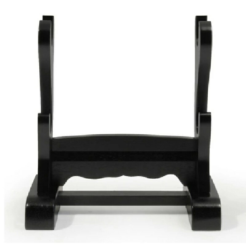 刀掛け 楽天市場】刀掛け据え置きタイプ 二本用・刀掛台 二本掛 艶消し