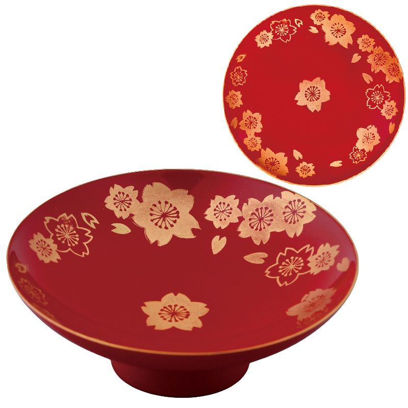 会津漆器　会津塗り　婚礼セット「松竹梅」朱 会津漆器 会津塗り 婚礼セット「松竹梅」朱