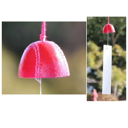 高岡鉄器 鉄風鈴 ボール レッド