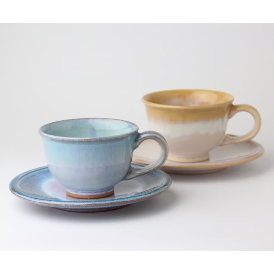 萩焼 tella（中心柱）コーヒー有りの実 OR/BG