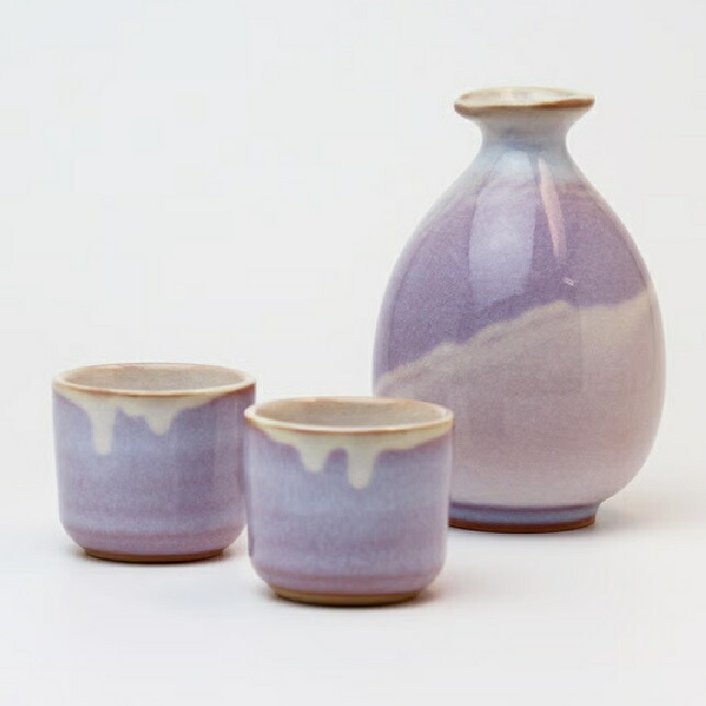 楽天市場】酒器セット 木箱入り（徳利2個 盃5個）萩焼 椿秀窯酒器 酒器