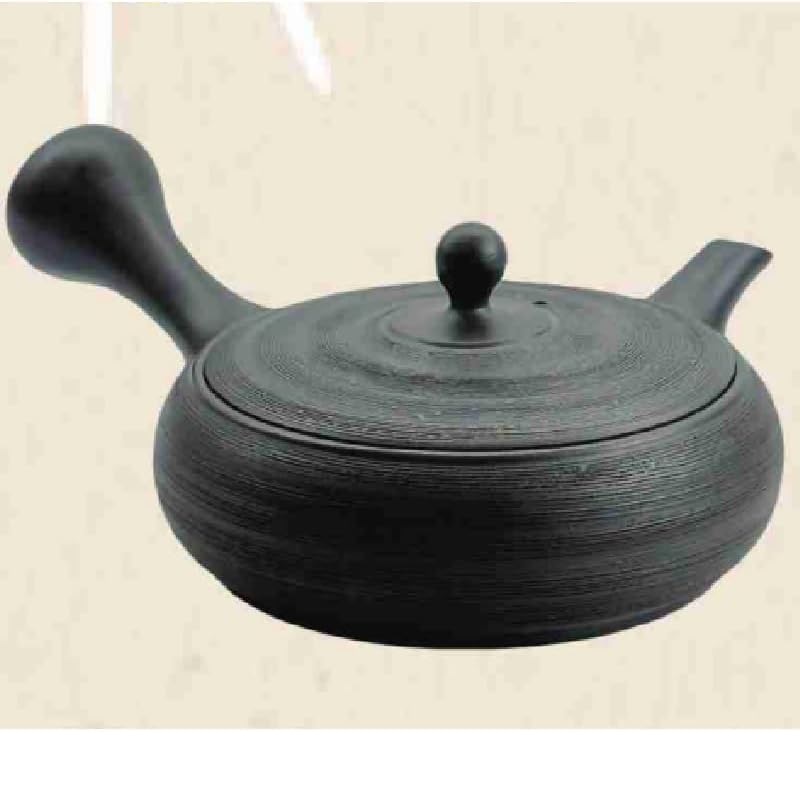 【楽天市場】常滑焼 急須 石龍作「黒窯変松皮急須」200ml (セラメッシュ茶こし)：七to八-Seven to eight-