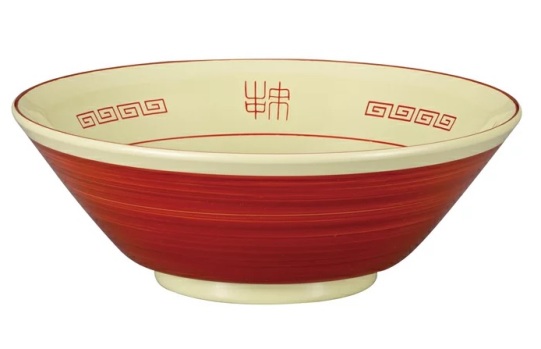 【5ヶセット】山中漆器　日本製バラエティーラーメン鉢　丼ぶり（家庭用電子レンジ/食洗器OK　-20℃～140℃まで対応）(スタッキングOK)