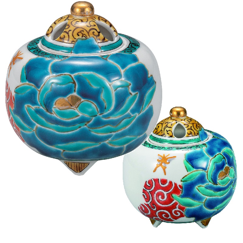 楽天市場】九谷焼 香炉 赤絵細描宝尽くし文 福島礼子 : 九谷焼 ほんだ