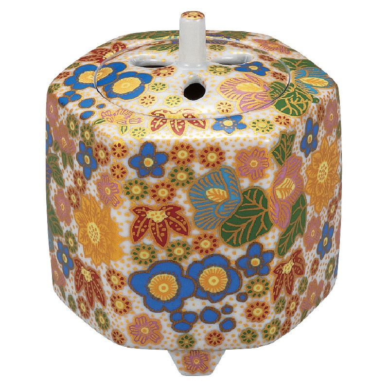 楽天市場】＼最大1500円OFF《スーパーSALE》／九谷焼 香炉 桜小紋 ［後