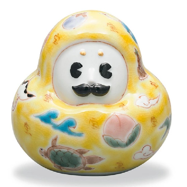 楽天市場】九谷焼 高砂 尉と姥（じょうとうば）人形 置物ギフト 贈リ物