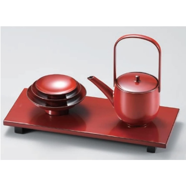 越前漆器・越前塗 漆遊館 茜朱 ミニ屠蘇器