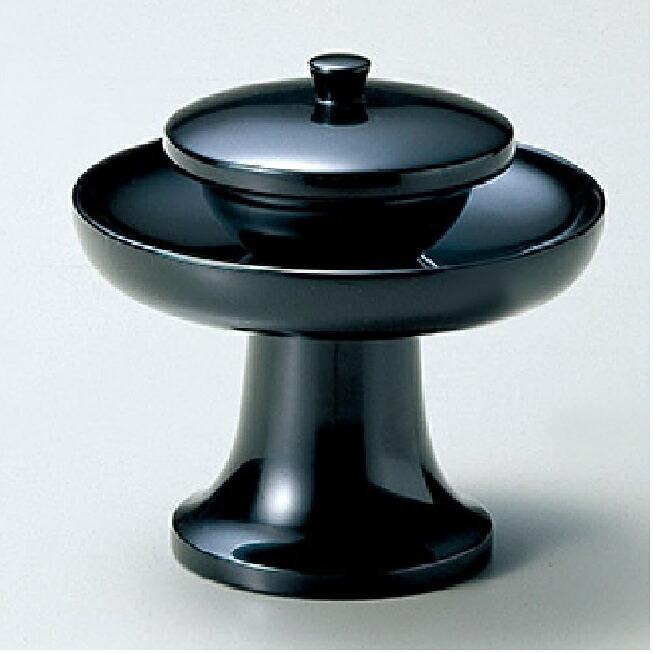 越前漆器・越前塗 雅乃 高茶台 (黒)｜七to八-Seven to eight-