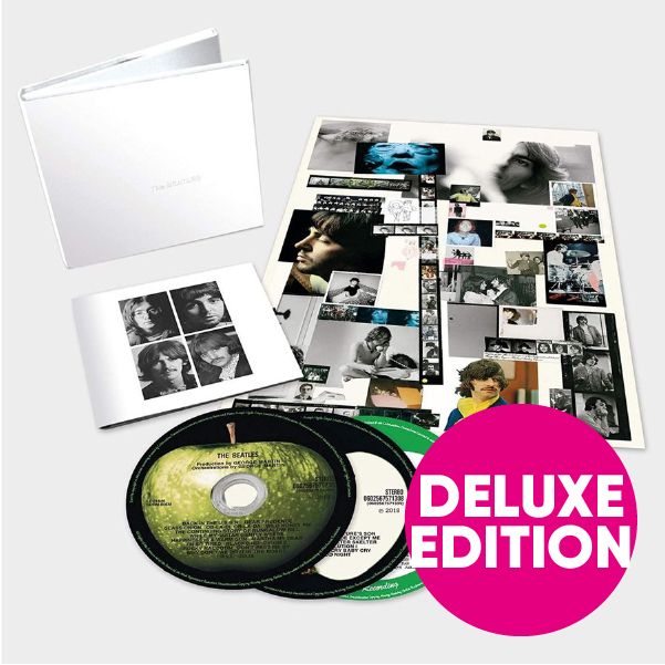 ビートルズ CD アルバム THE BEATLES WHITE ALBUM DELUXE EDITION 3枚組 50周年記念 輸入盤 ALBUM 送料無料 ザ・ビートルズ ホワイトアルバム画像