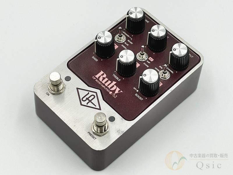 【中古】 Universal Audio UAFX RUBY 63 Amplifier [WLR54]【箕面店在庫】 送料無料 エレキ用エフェクター｜中古楽器専門店Qsic 41,800円