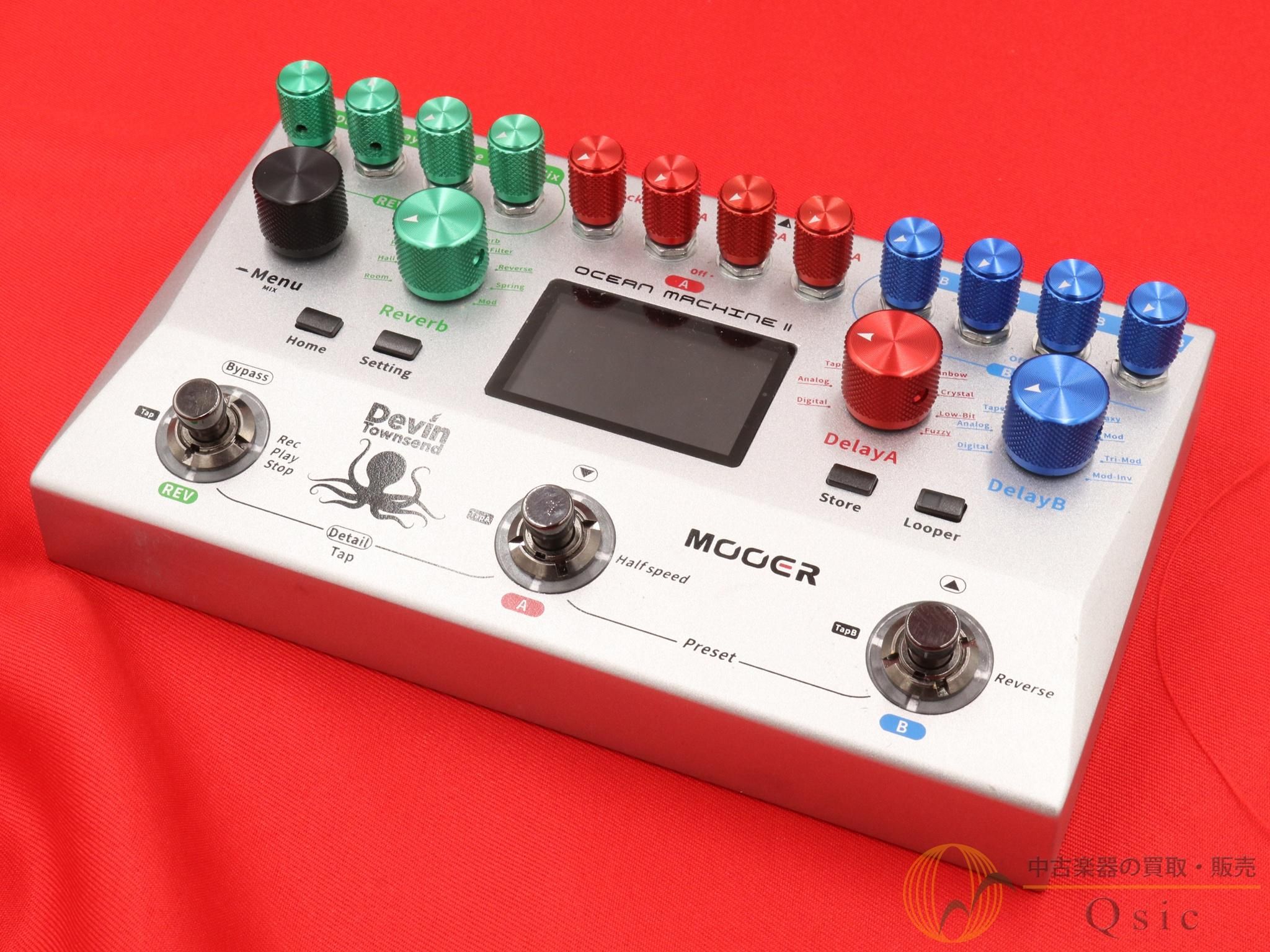 【中古】 MOOER Ocean Machine II [QM951]【神戸店在庫】 送料無料 エレキ用エフェクター マルチエフェクター｜中古楽器専門店Qsic