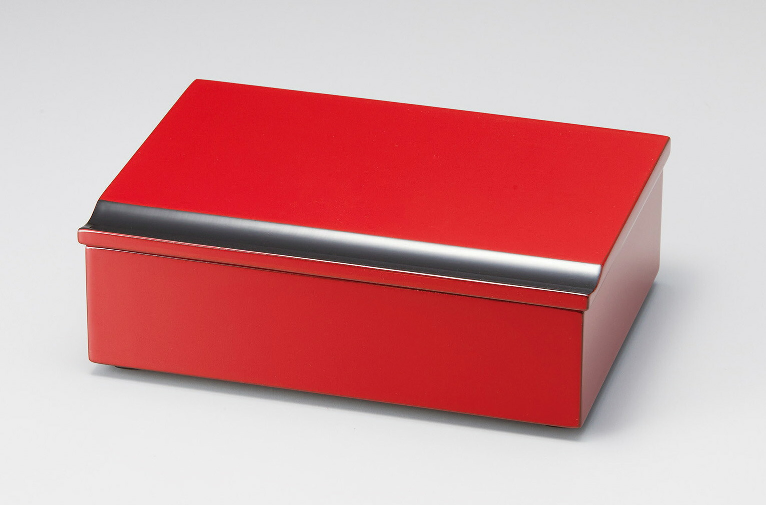 縁高重 重箱 黒真塗 菓子器 茶道具 共箱 古物 中村宗悦