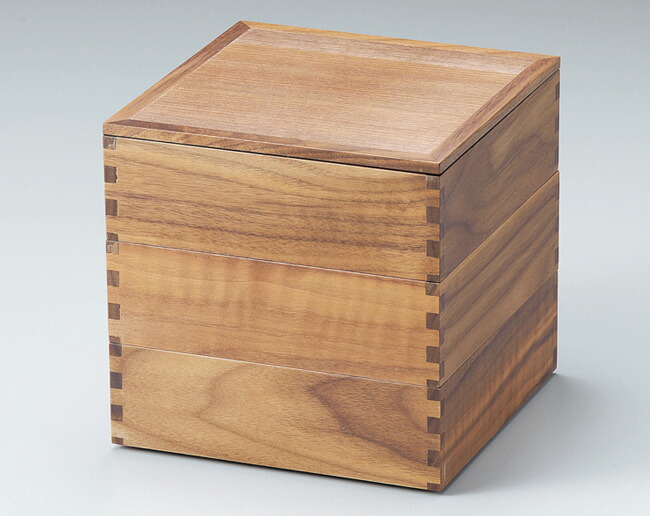 楽天市場】越前漆器 家紋入り 木製 三段重箱 : 漆器 久太郎