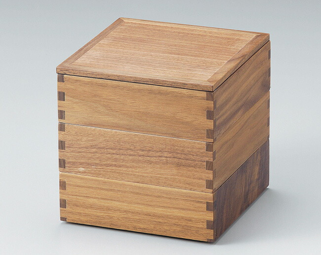 楽天市場】越前漆器 家紋入り 木製 三段重箱 : 漆器 久太郎