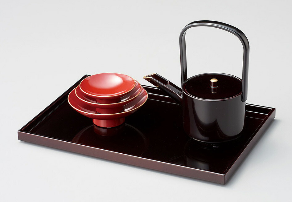 御屠蘇器重箱セット　越前塗り 1116405.jpg