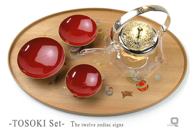 楽天市場】越前塗とガラスの屠蘇器セット「凜」 : 漆器 久太郎