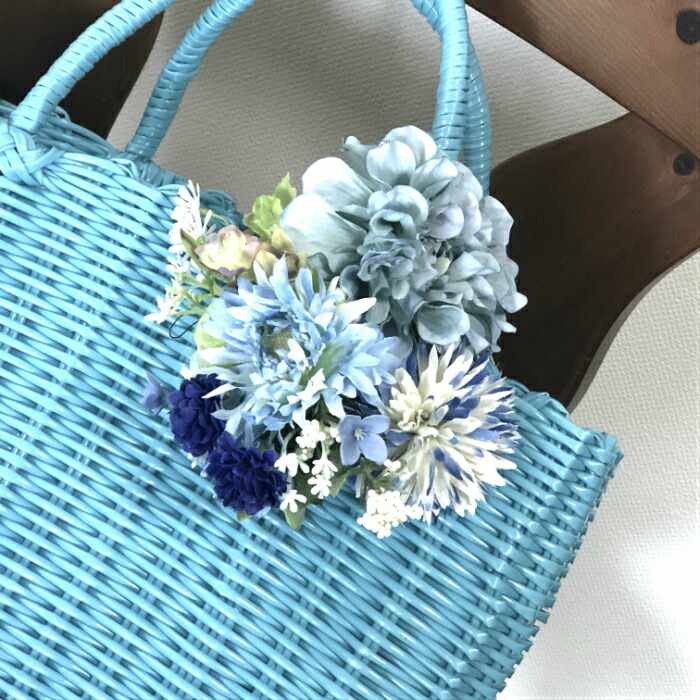 籠バッグ カゴバッグ かごバッグ お買い物カゴ 35 17センチ カゴバック 籠バック かごばっく 実用的 トート エコバッグ 軽い マチ広め 大容量 お花 ブルー 青 女性 おしゃれ かわいい 可愛い 大人可愛い 誕生日プレゼント 夏祭り 浴衣 夏 海 お買い物 送料無料 Rvcconst Com