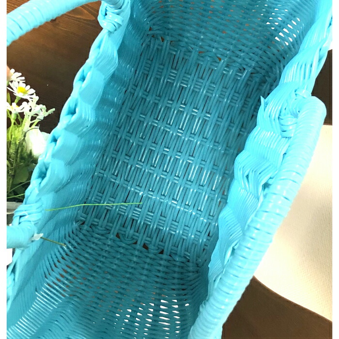 籠バッグ カゴバッグ かごバッグ お買い物カゴ 35 17センチ カゴバック 籠バック かごばっく 実用的 トート エコバッグ 軽い マチ広め 大容量 お花 ブルー 青 女性 おしゃれ かわいい 可愛い 大人可愛い 誕生日プレゼント 夏祭り 浴衣 夏 海 お買い物 送料無料 Rvcconst Com