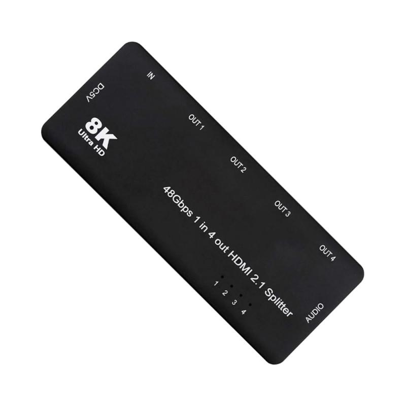 Xiwai KVM スイッチ セレクター USB 2.0 \u0026amp; DMI 4K デュアル PC 共有モニター DTV USB ポート キーボード マウス スキャナー プリンター