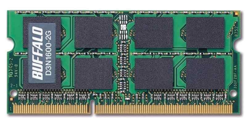 BUFFALO パソコン3-12800 204Pin DDR3 SDRAM S.O.DIMM
