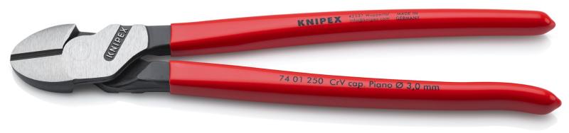 クニペックス KNIPEX 強力型斜ニッパー(硬線用) (SB) 7401-250
