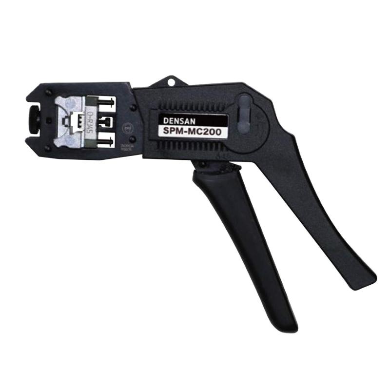 デンサン モジュラー圧着工具 SPM-200 ラチェット機構
